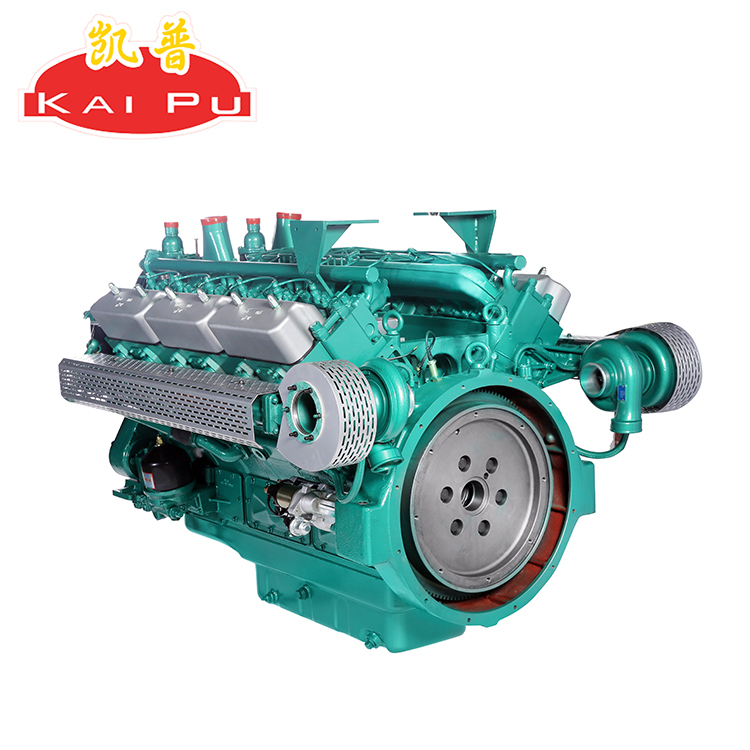 KAI-PU 12V135AZD High Performance 1500/1800rpm Water Cooled Diesel Engines Generator Set 
